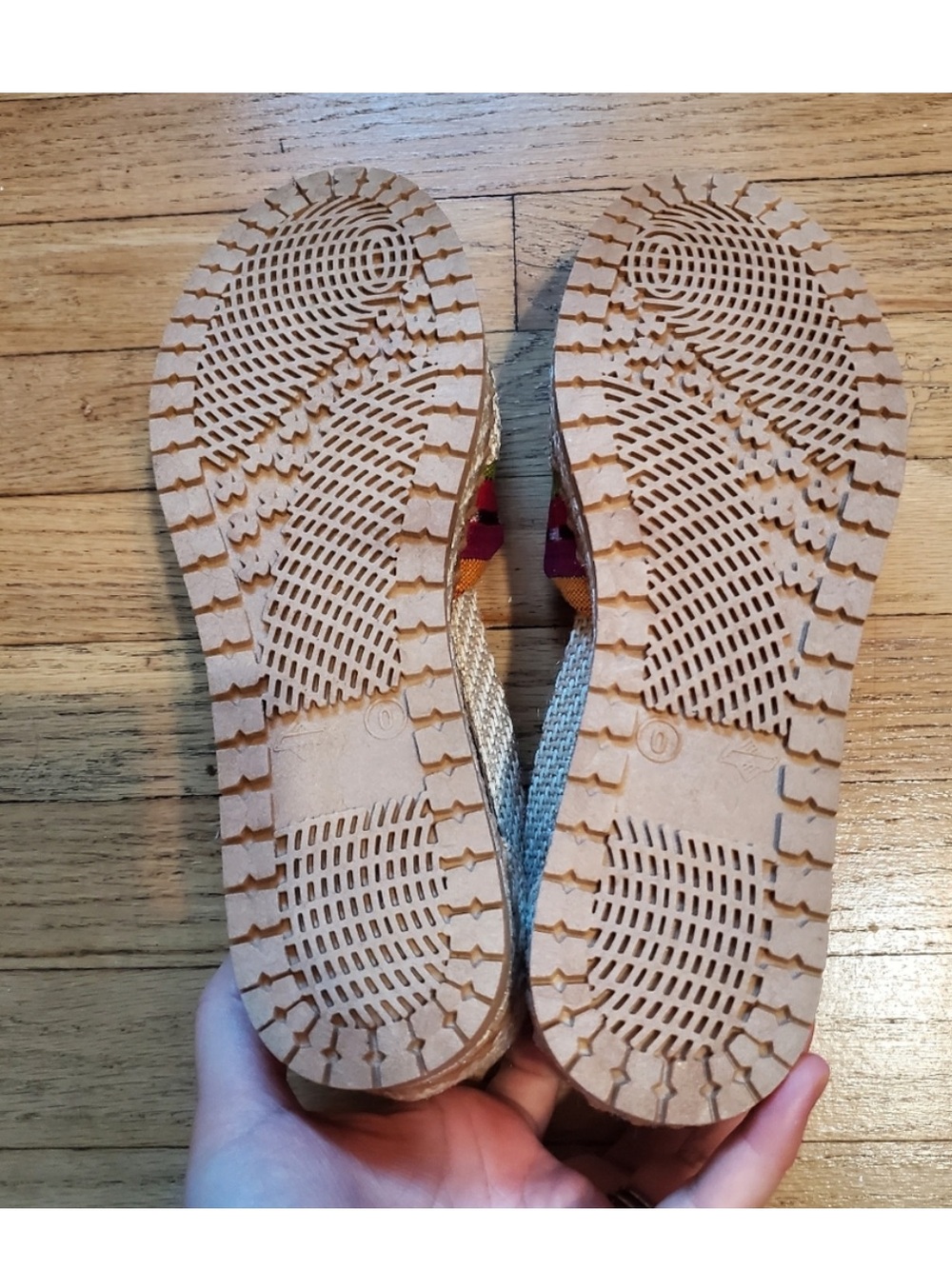 Artisan Rainbow Espadrille Wedges - Picture 6 of 8